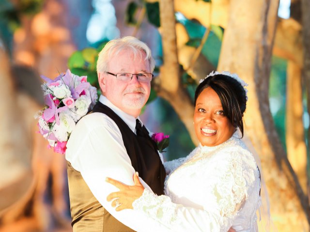 Interracial Marriage Debbie & Fred - California, United States