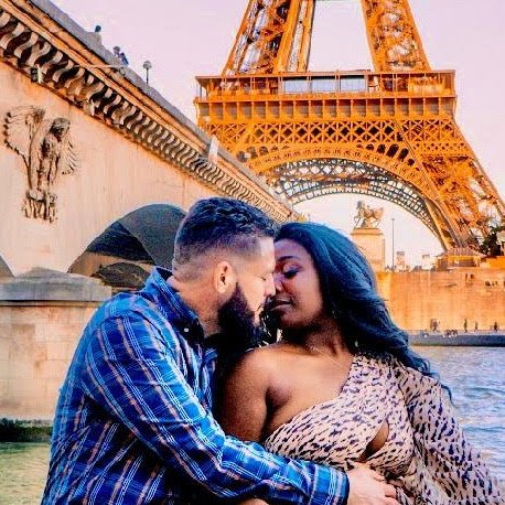 Interracial Marriage - Love Blossomed Under the Eiffel Tower | DateWhoYouWant - ChardaeA & Jjscooby